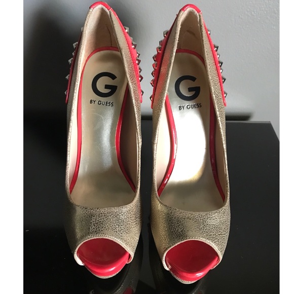 G by Guess Peep Toe Pumps - Picture 4 of 6